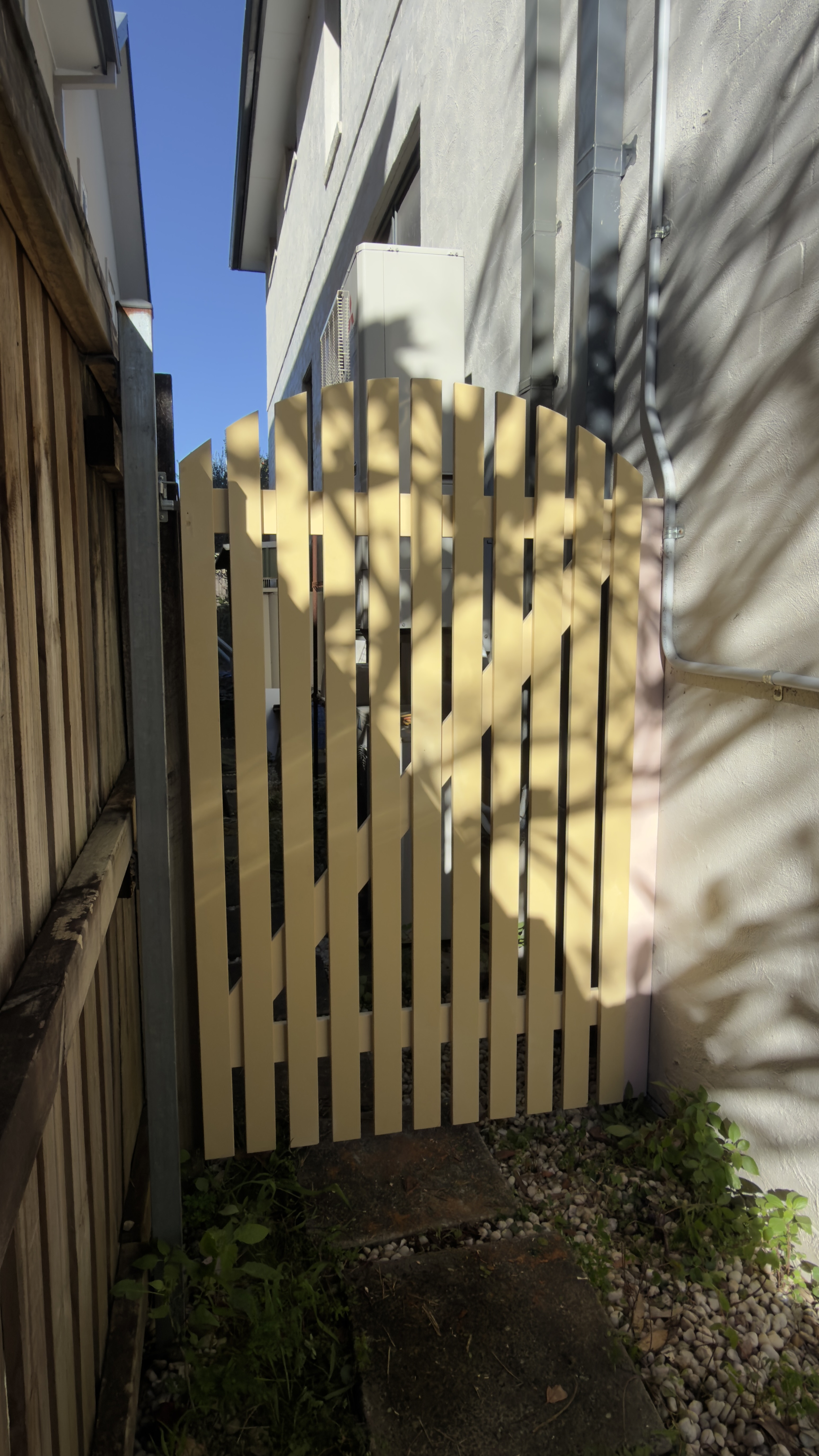 Complete renovation detail showing finished interior work